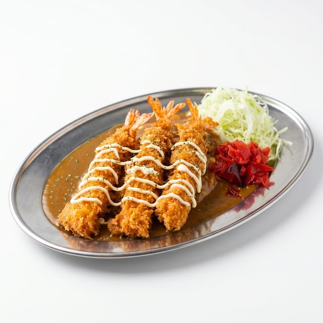 Shrimp Katsu Curry.